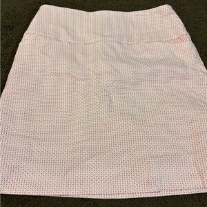Pink pattern skort